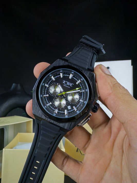 K-553-6H | BLACK CASE BLACK DIAL