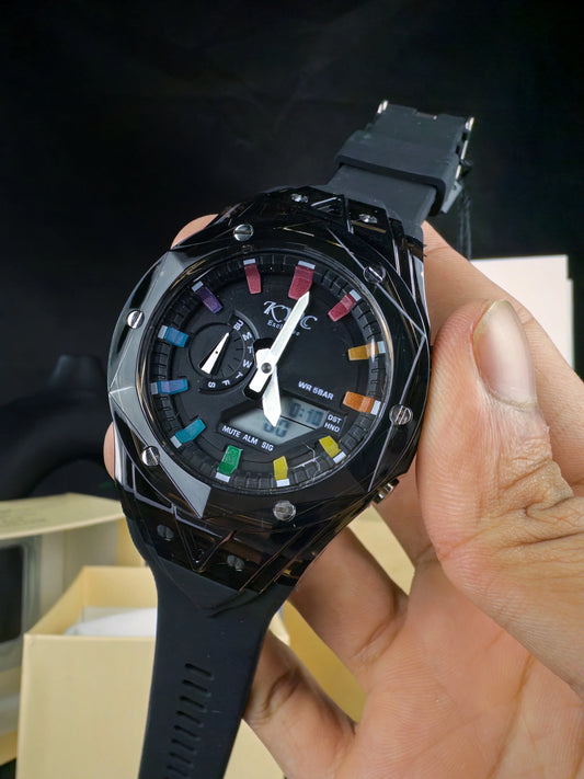 K-901 | BLACK CASE BLACK DIAL