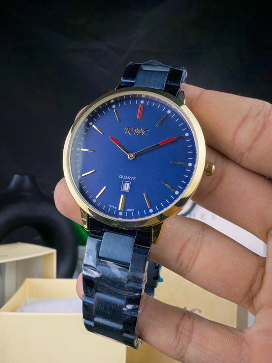 K-102-ALL STEEL | BLUE CHAIN GOLDEN CASE