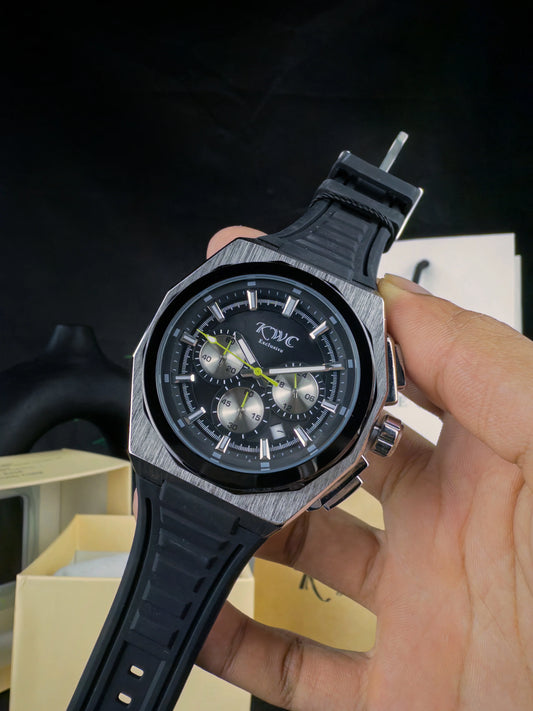 K-553-6H | SILVER CASE BLACK DIAL