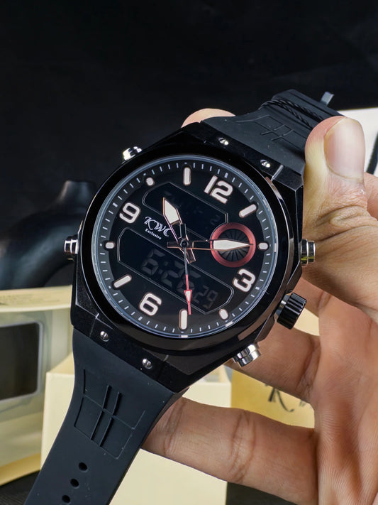 K-559-AD | BLACK CASE BLACK DIAL