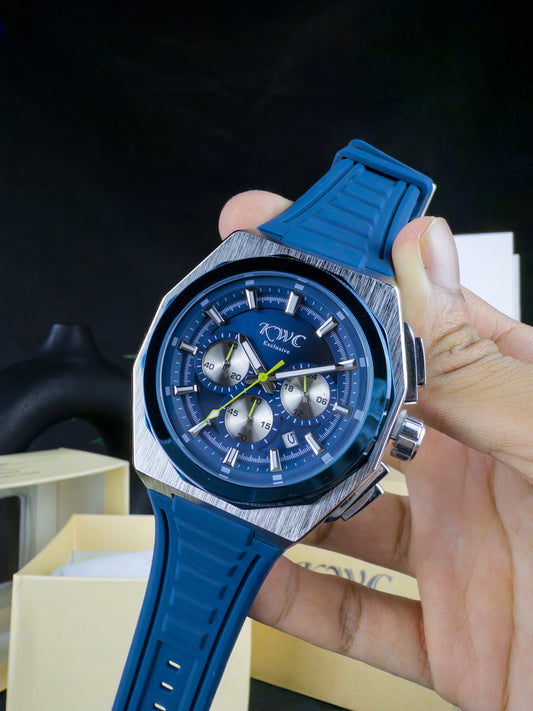 K-553-6H | SILVER CASE BLUE DIAL