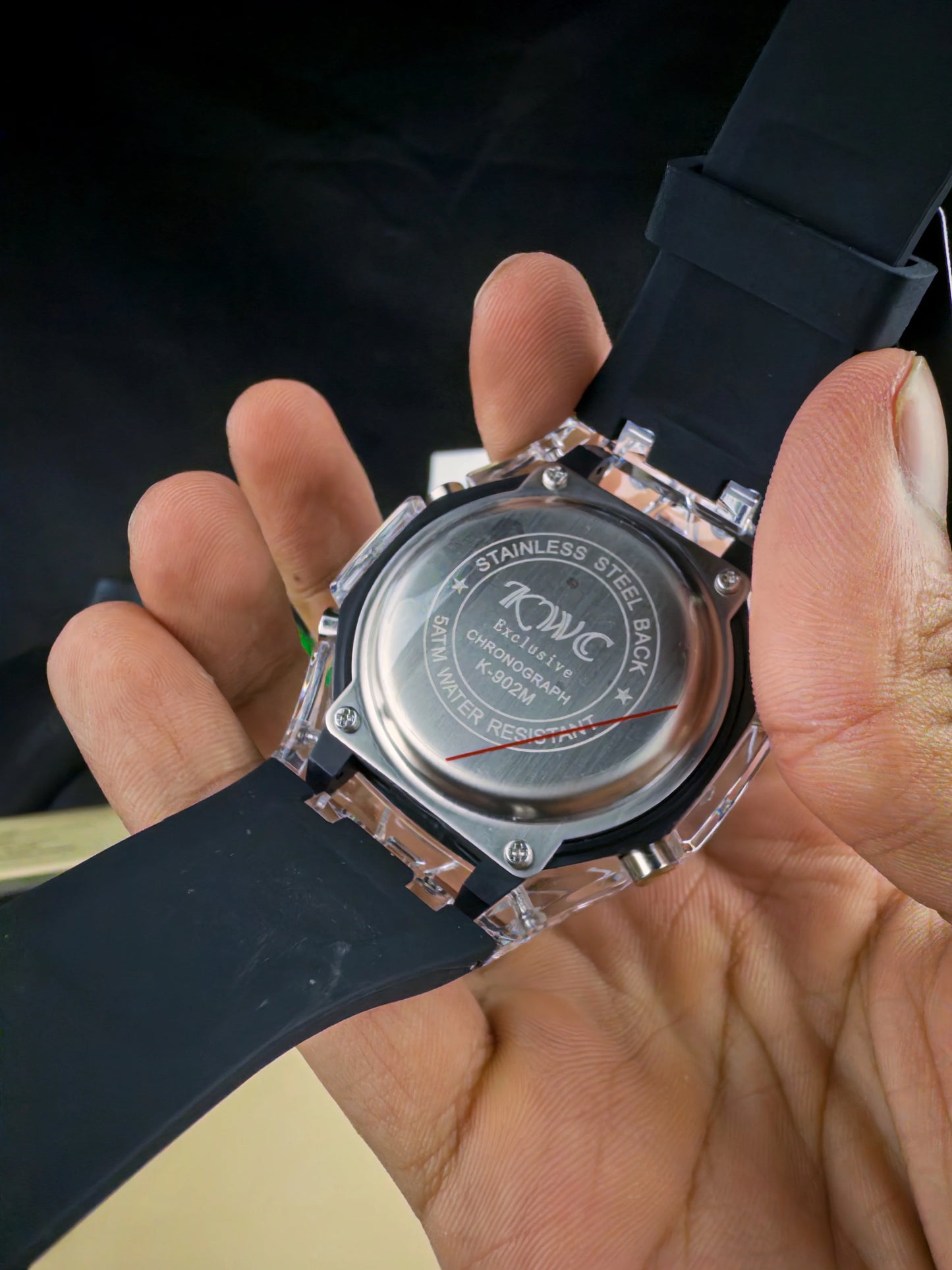 K-901 | BLACK CASE BLACK DIAL