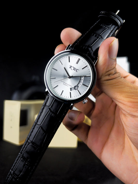 K-1001 | WHITE DIAL SILVER CASE