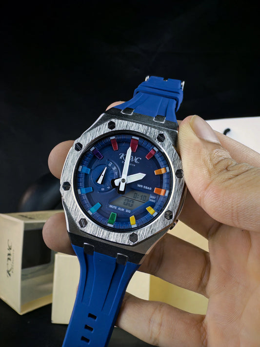 K-501 | SILVER CASE BLUE DIAL